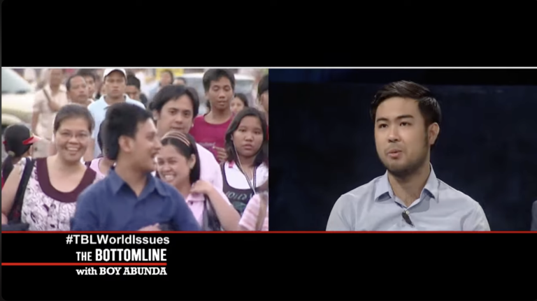 Cleve, Atty. Domingo, Czarina, and Prof. Julkipli on political discourse in PH